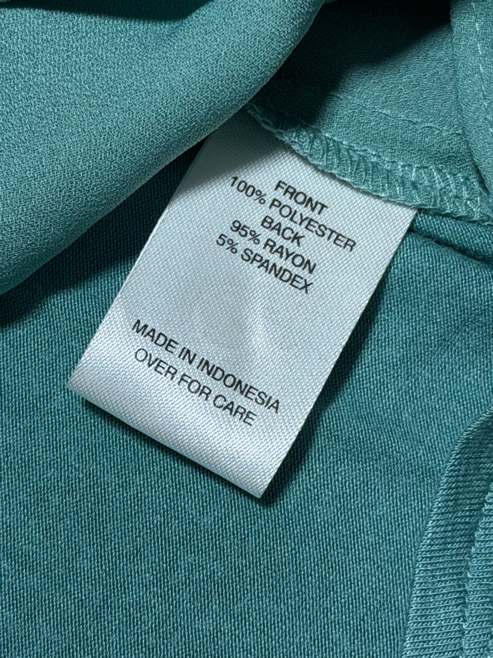NWT | Fortune + Ivy Bendry Green Tie Front Button Blouse Tank Top |Large - Picture 4 of 5